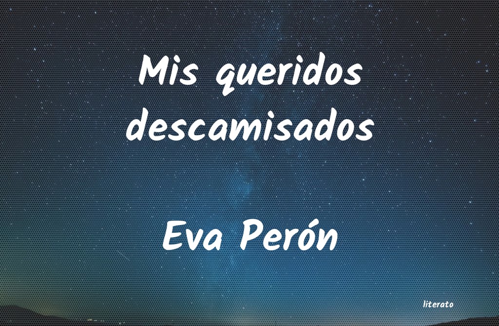 Frases de Eva Perón