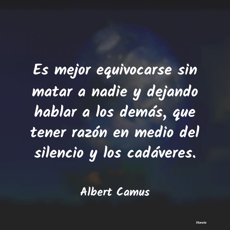 Frases de Albert Camus