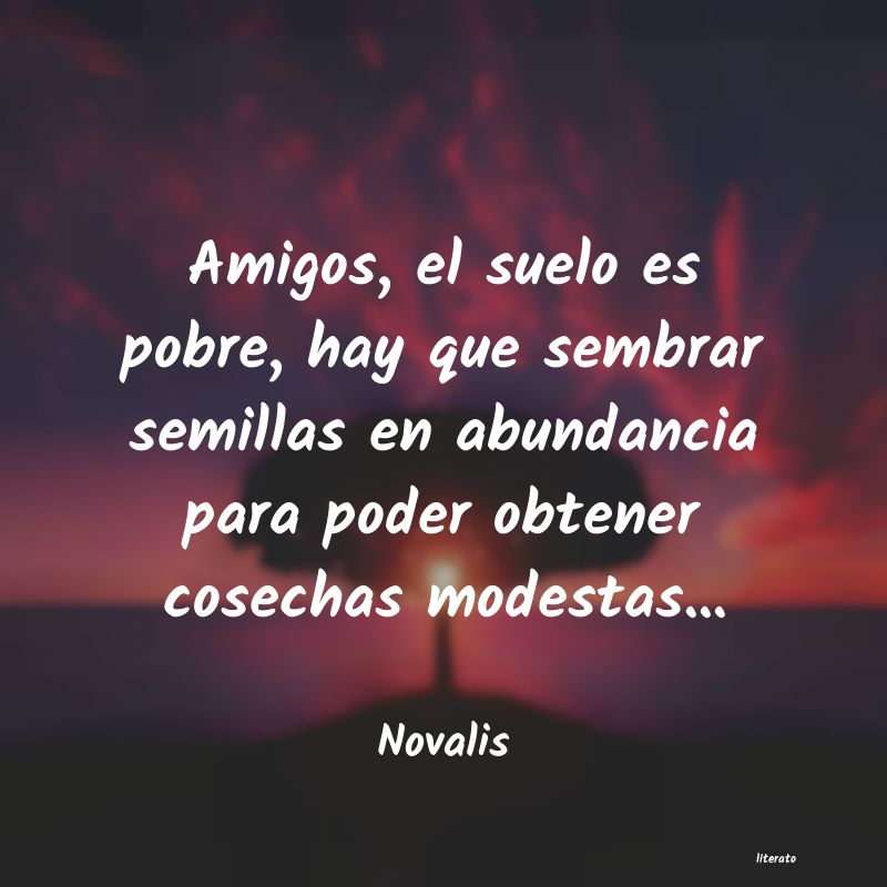 frases de Novalis