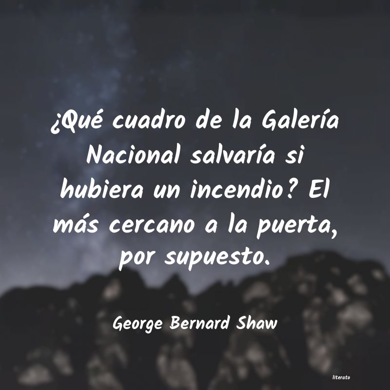 frases de George Bernard Shaw