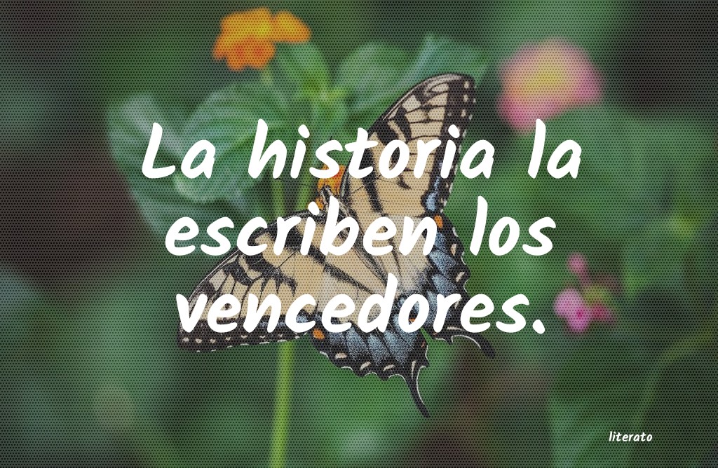 frases de historia