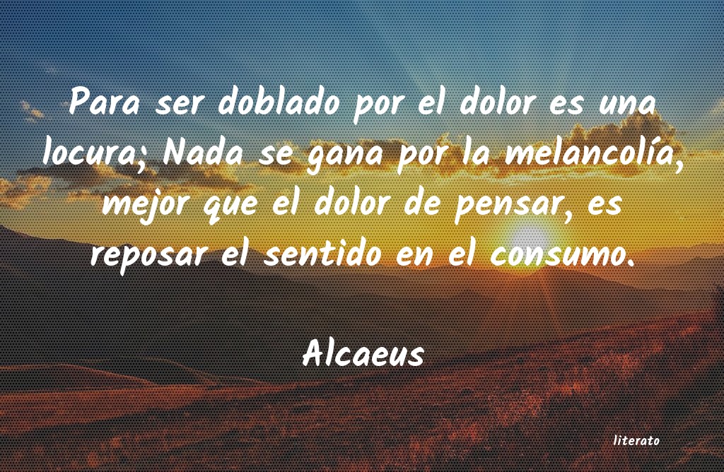 Frases de Alcaeus