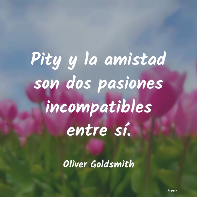 frases de Oliver Goldsmith