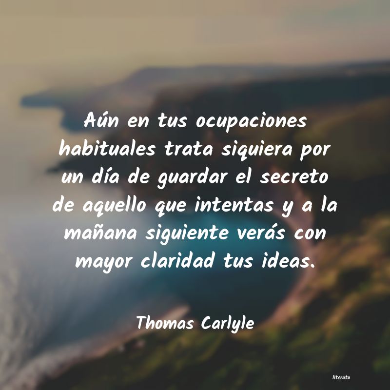 Frases de Thomas Carlyle