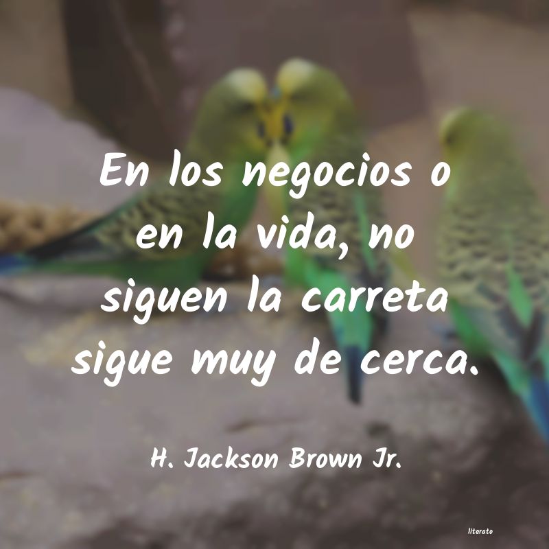 Frases de H. Jackson Brown Jr.