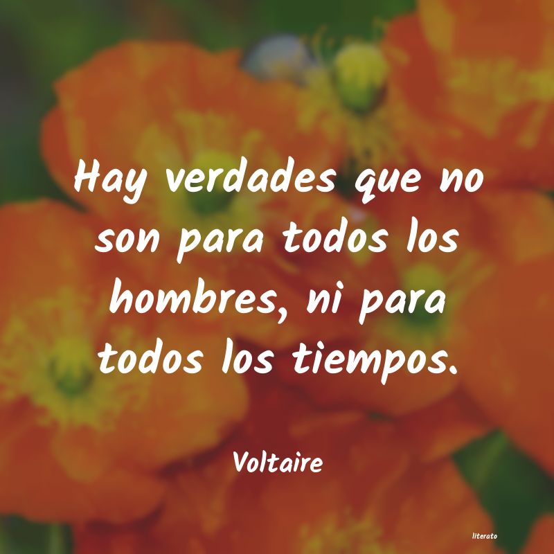 Frases de Voltaire