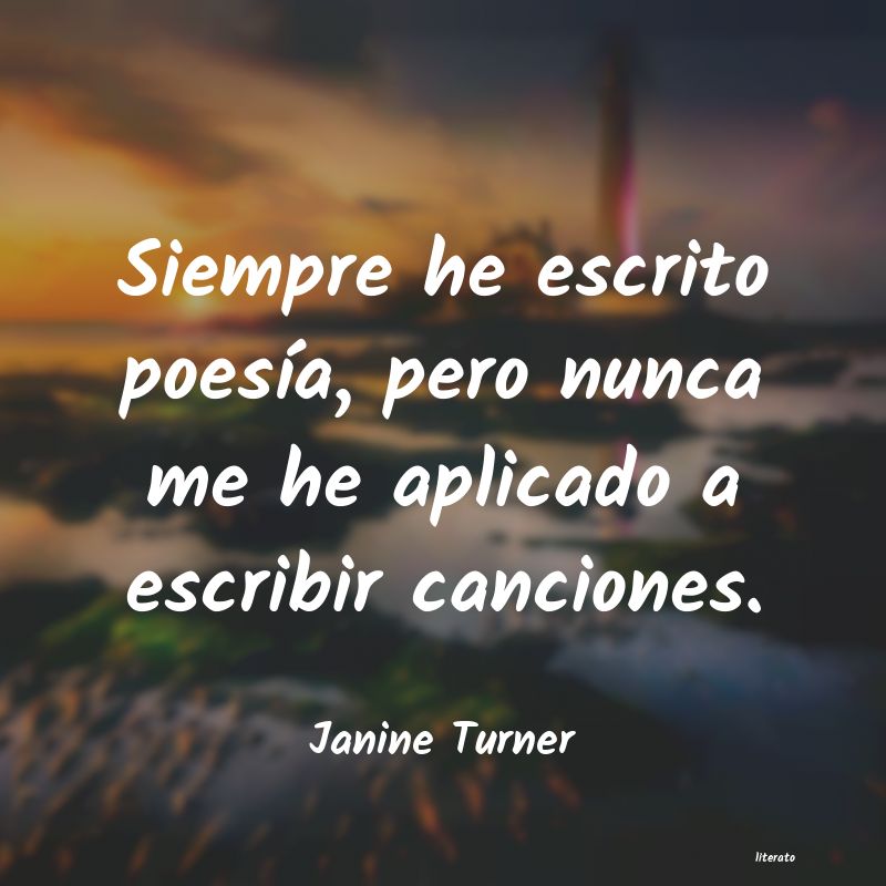 frases de Janine Turner