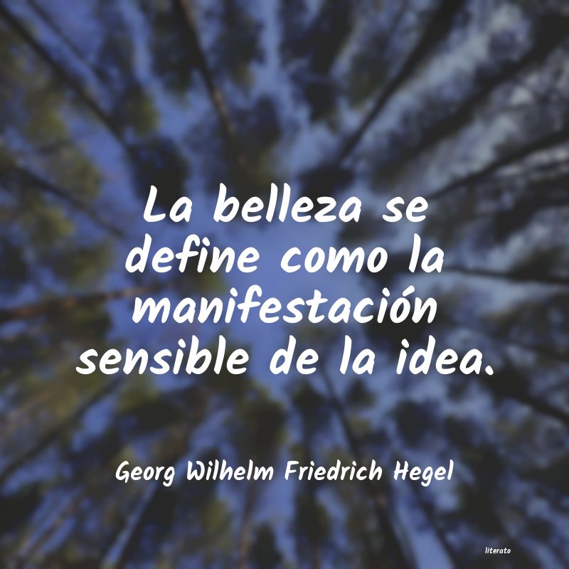 Frases de Georg Wilhelm Friedrich Hegel