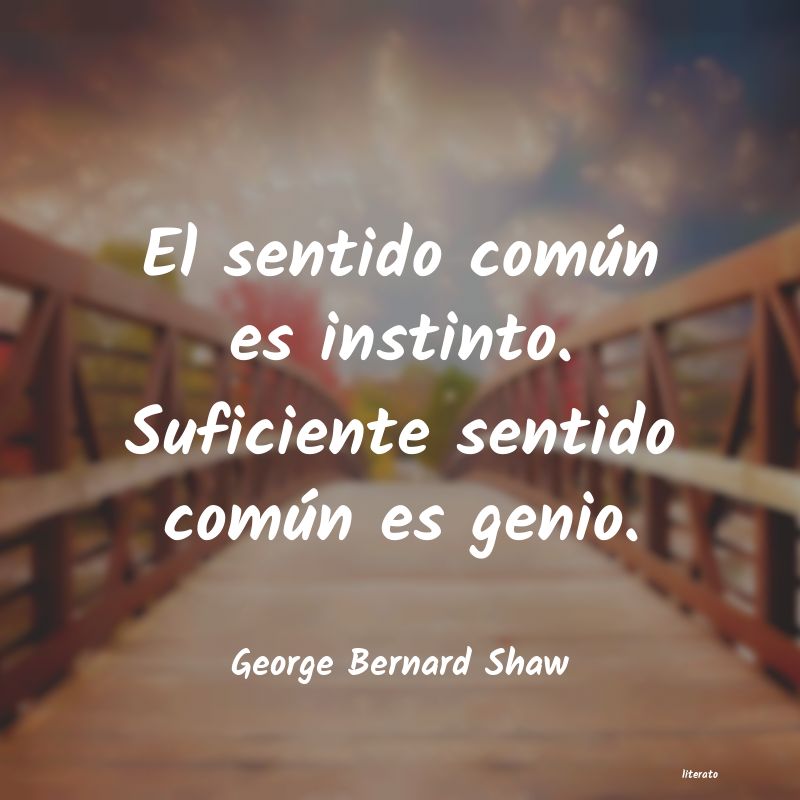 Frases de George Bernard Shaw