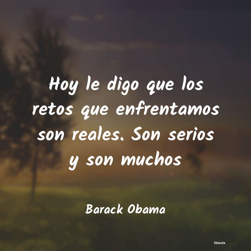 Frases de Barack Obama