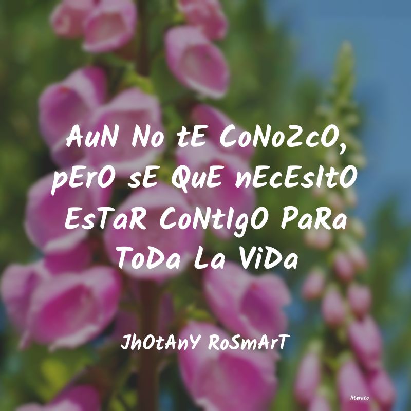 frases de JhOtAnY RoSmArT