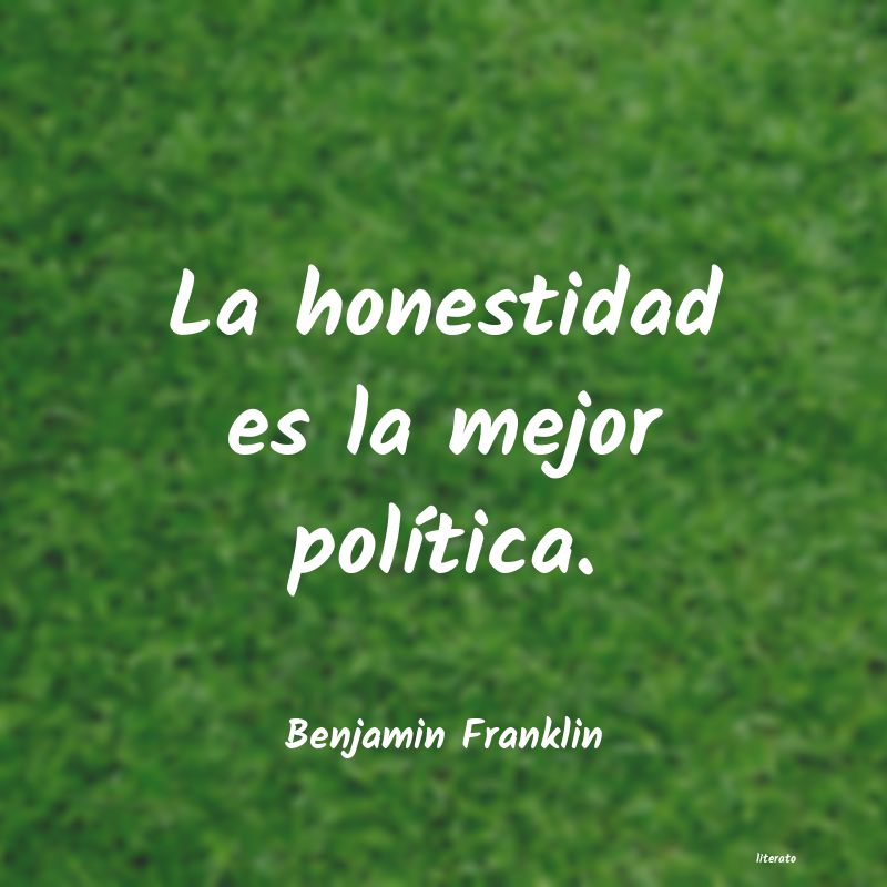 Frases de Benjamin Franklin