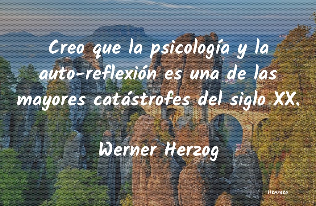 frases de Werner Herzog