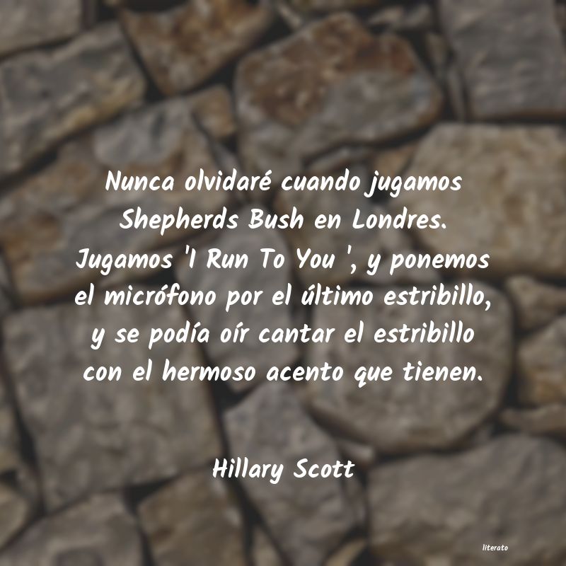 frases de Hillary Scott