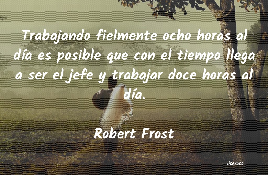 frases de Robert Frost