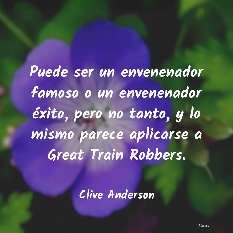 Frases de Clive Anderson