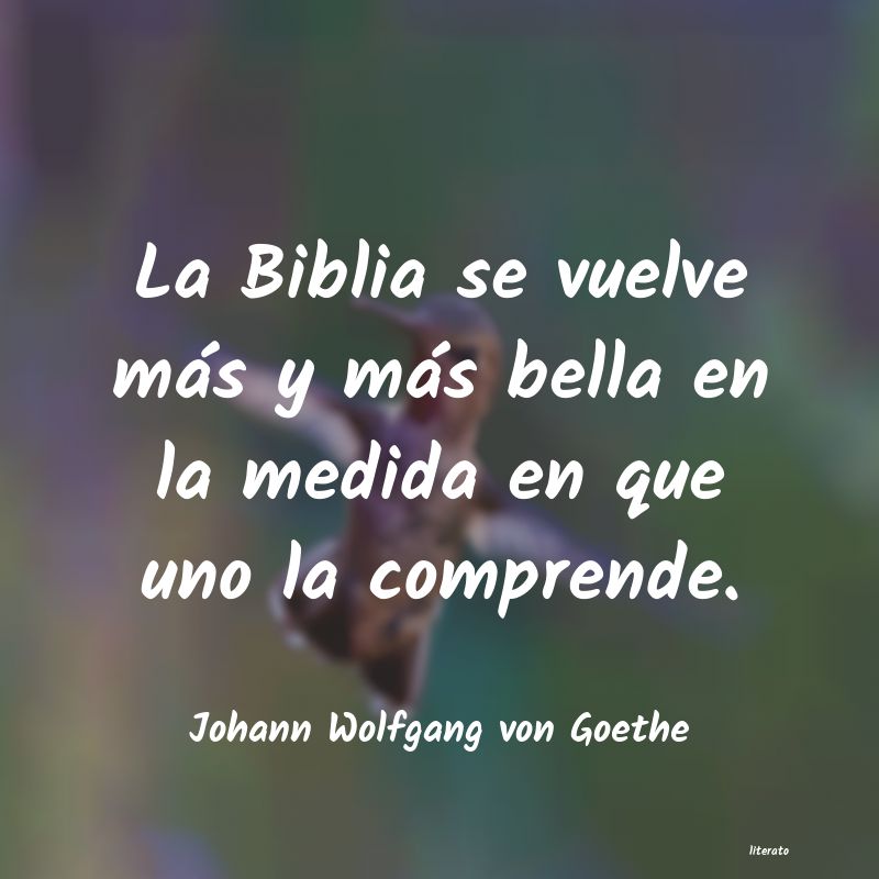 Frases de Johann Wolfgang von Goethe