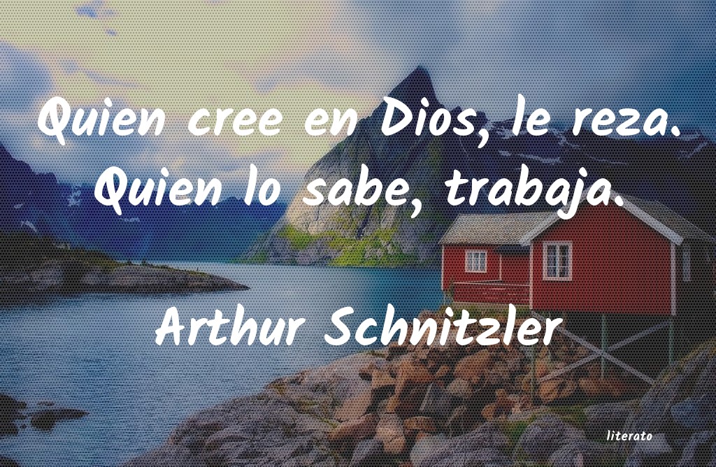 frases de Arthur Schnitzler