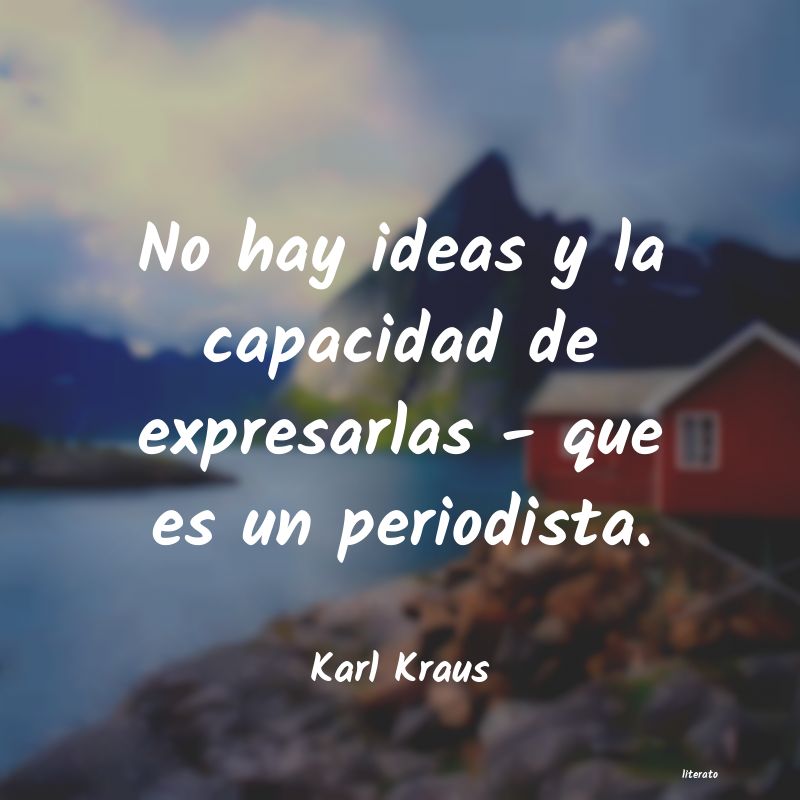 Frases de Karl Kraus