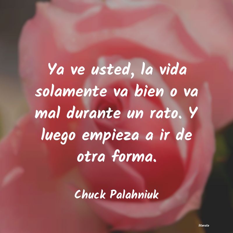 frases de Chuck Palahniuk