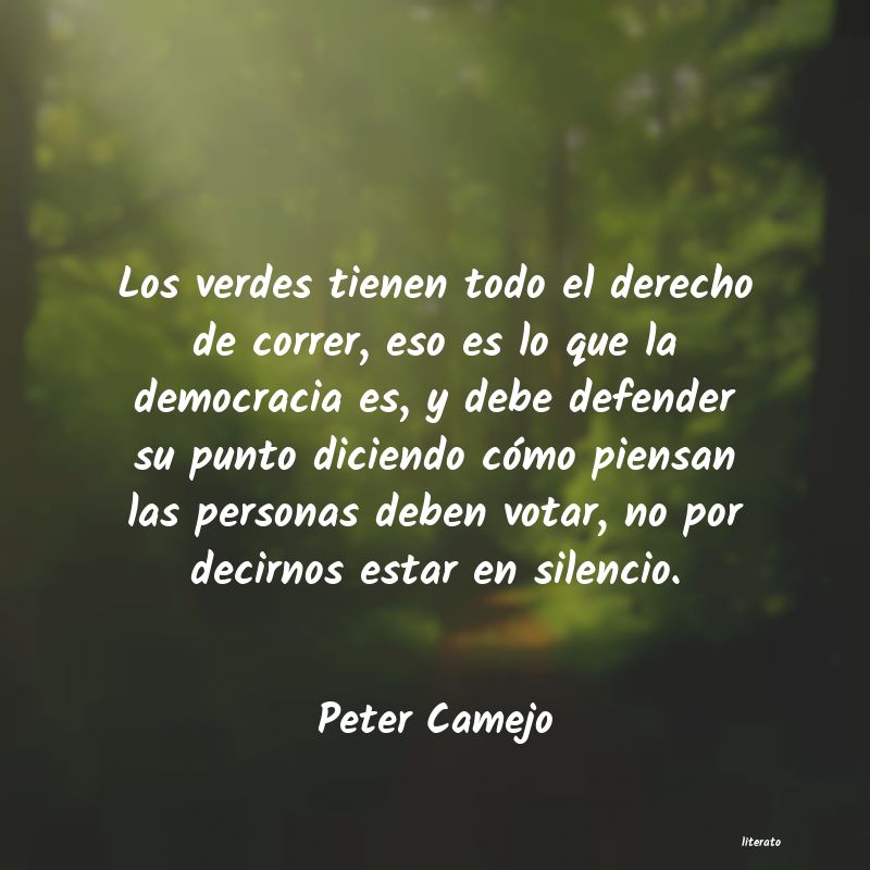 Frases de Peter Camejo