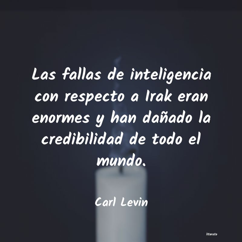 Frases de Carl Levin