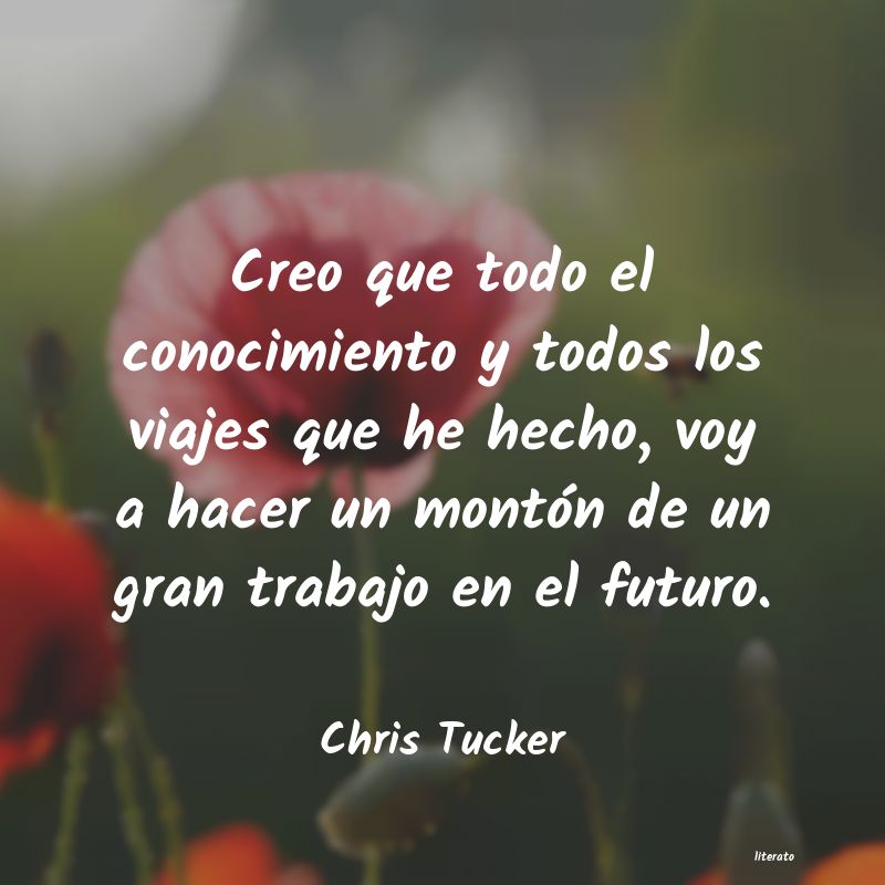 Frases de Chris Tucker