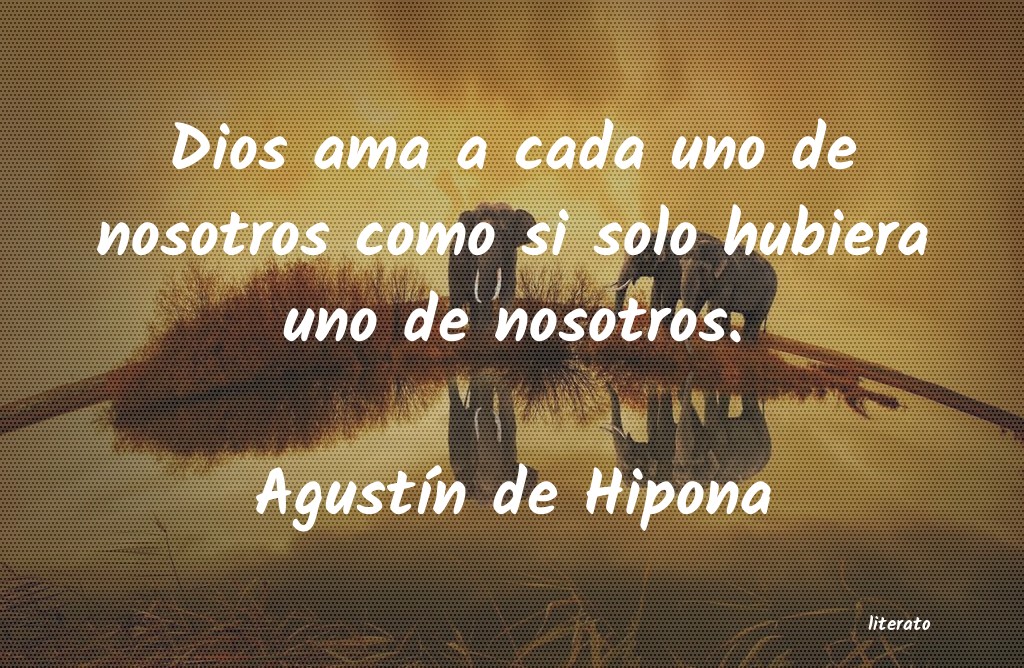 frases de AgustÃn de Hipona
