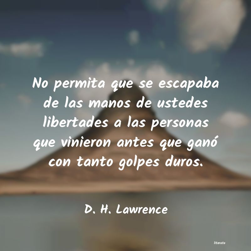 frases de D. H. Lawrence