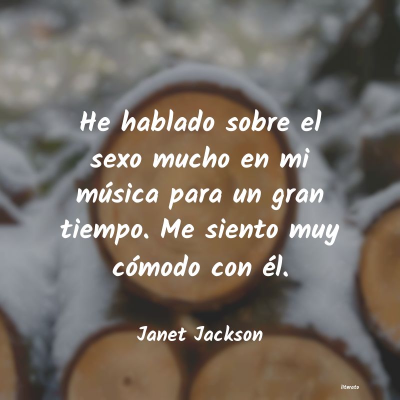 Frases de Janet Jackson