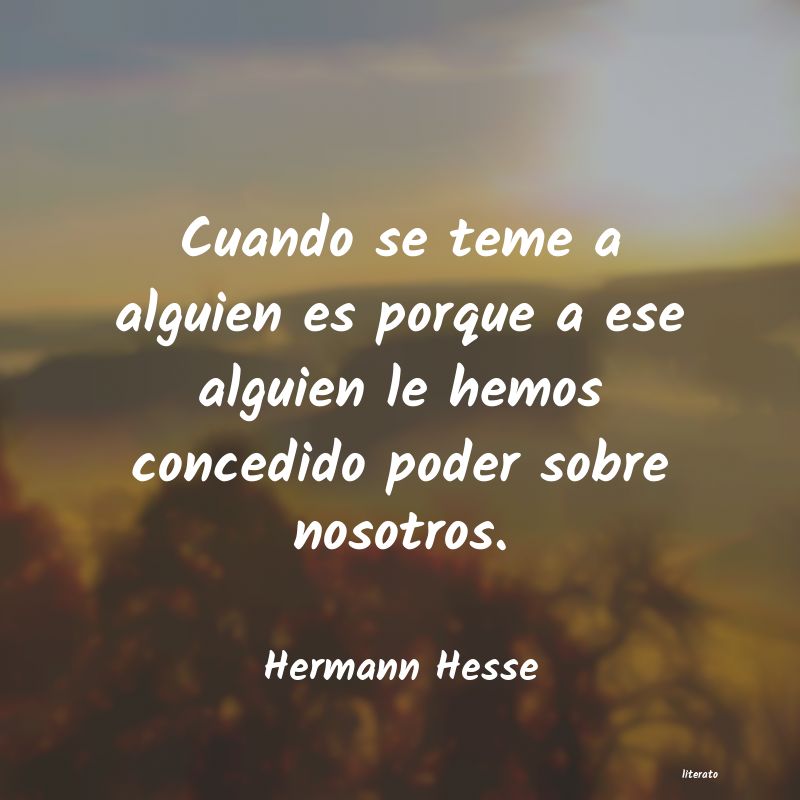 Frases de Hermann Hesse