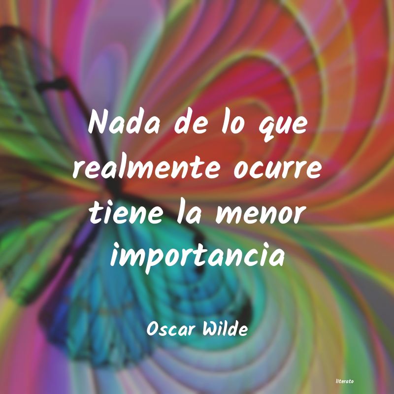 Frases de Oscar Wilde