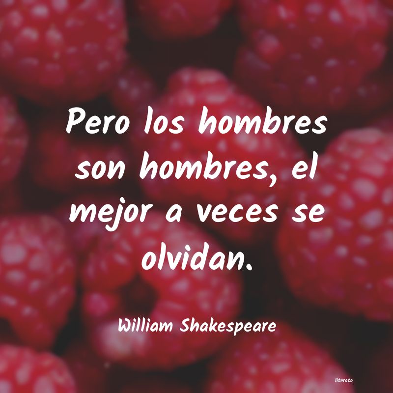 frases de William Shakespeare