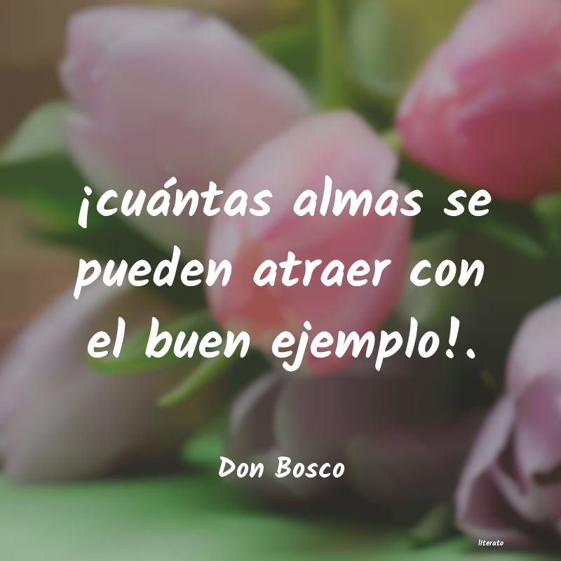 Frases de Don Bosco