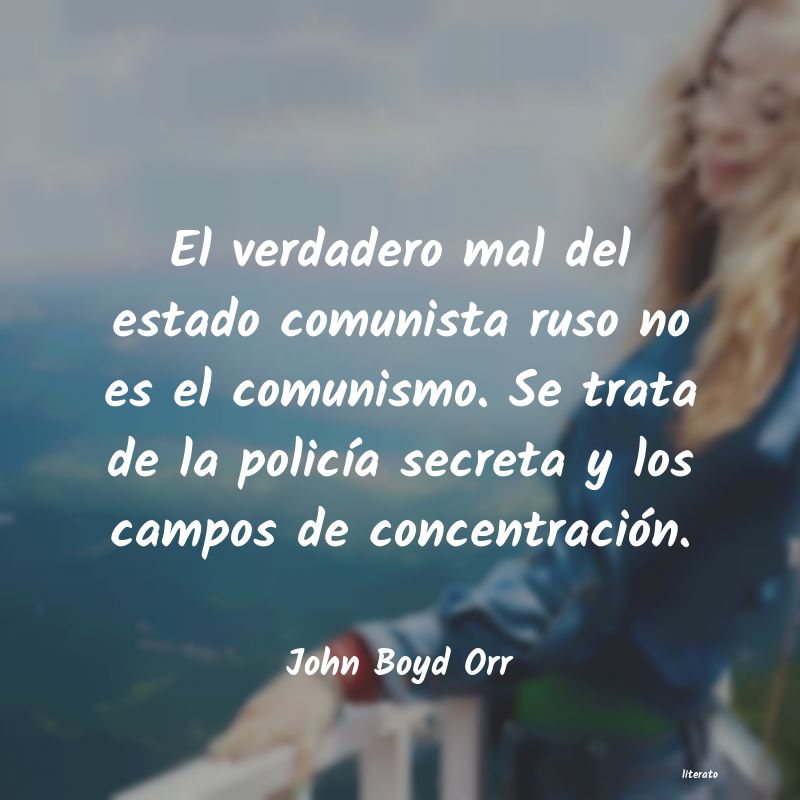 Frases de John Boyd Orr