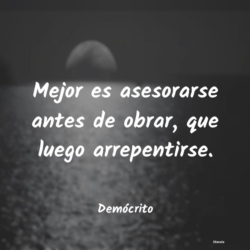 frases de Demócrito