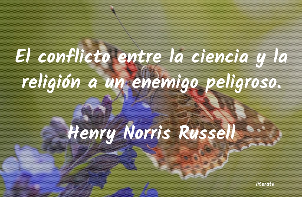 frases de Henry Norris Russell