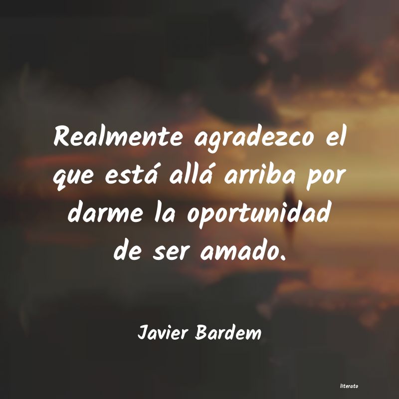 Frases de Javier Bardem