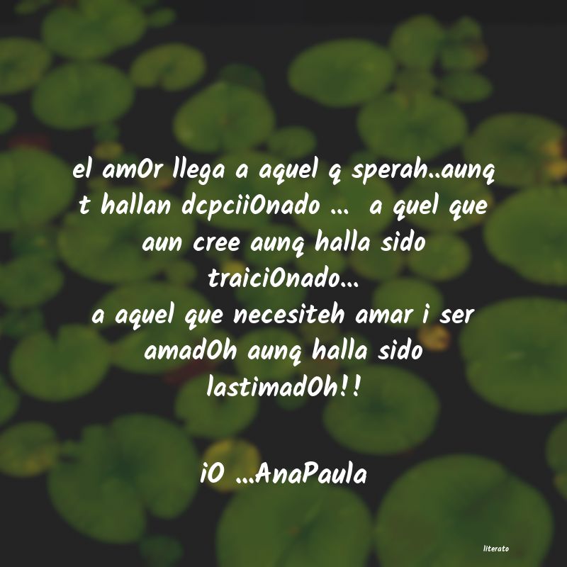 Frases de iO ...AnaPaula