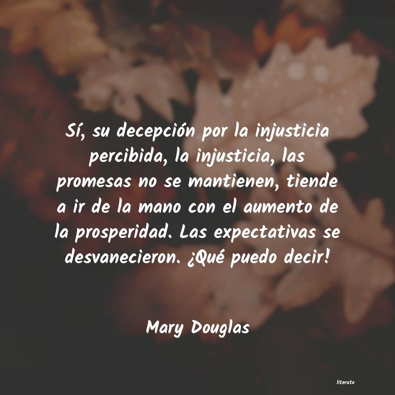 Frases de Mary Douglas