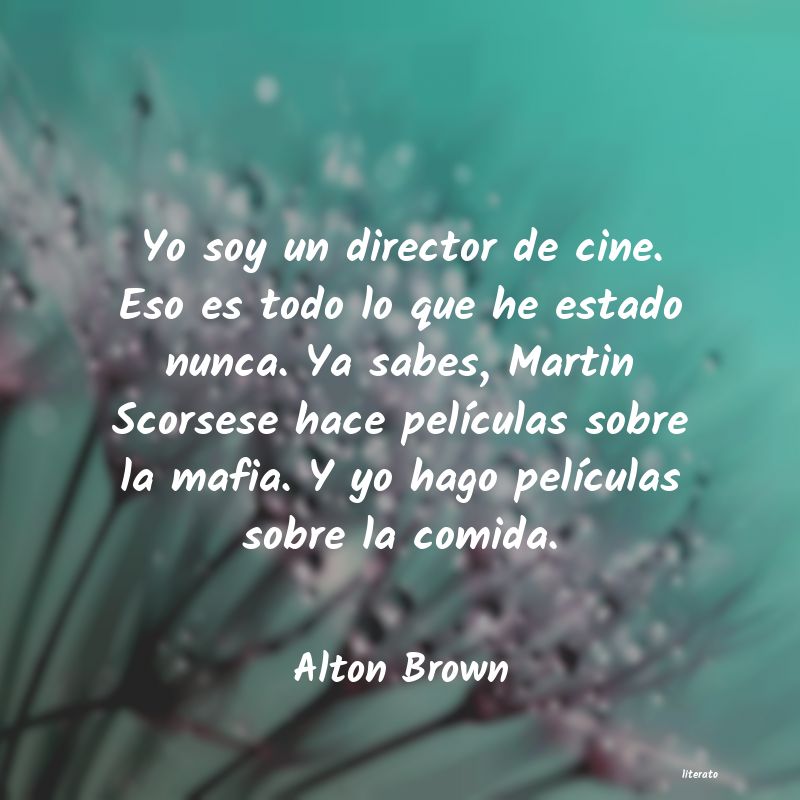 frases de Alton Brown