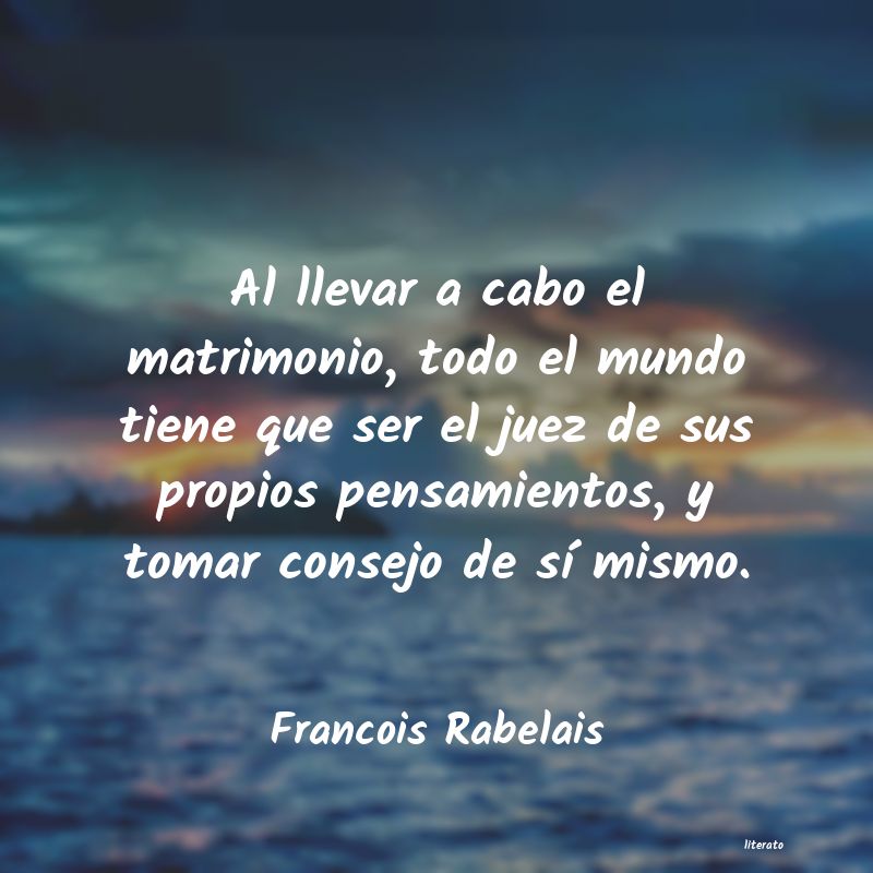 frases de Francois Rabelais