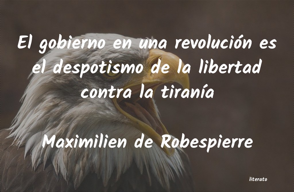 Frases de Maximilien de Robespierre