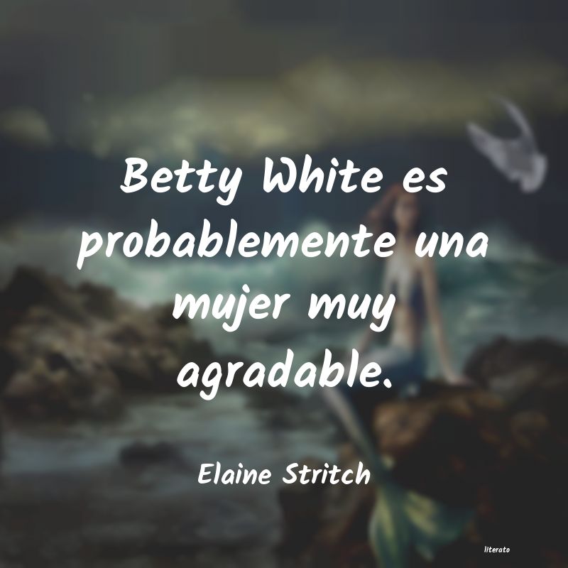 frases de Elaine Stritch
