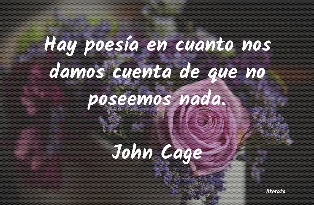 frases de John Cage