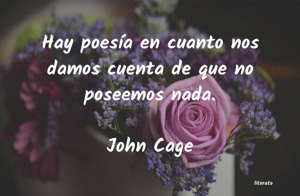 Frases de John Cage