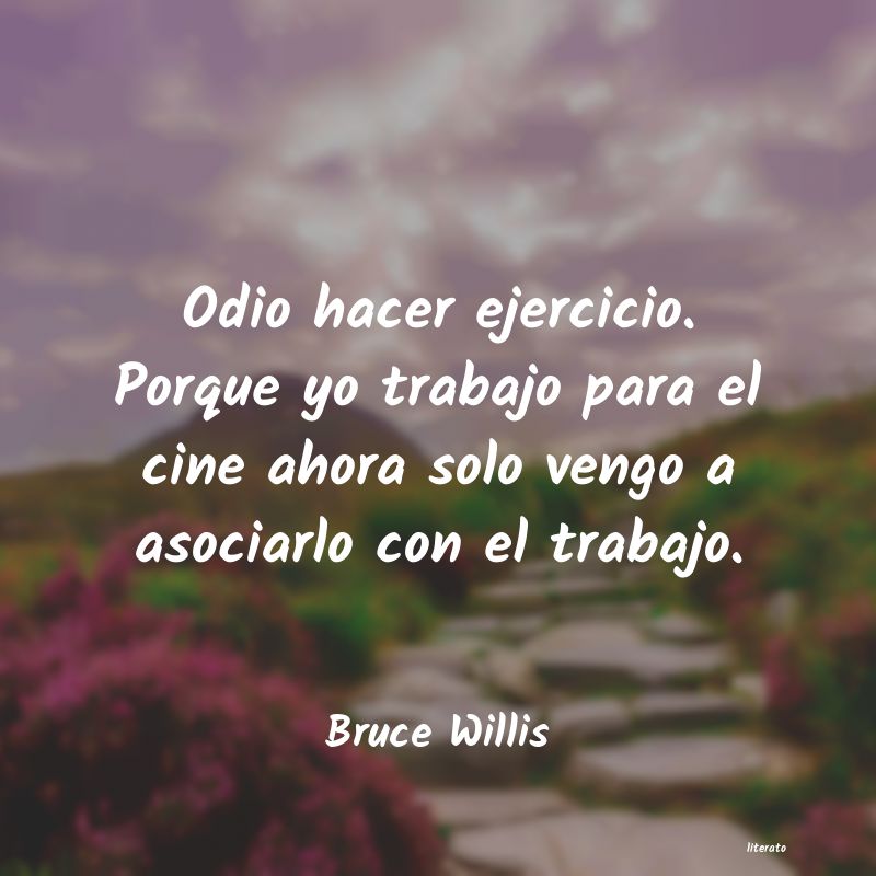 frases de Bruce Willis