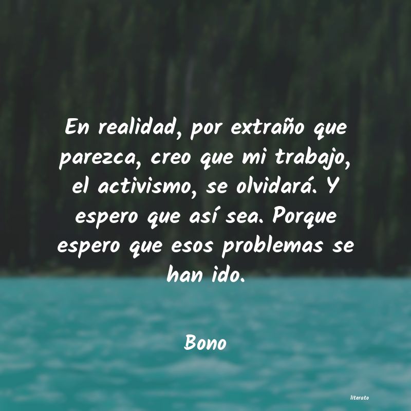 Frases de Bono