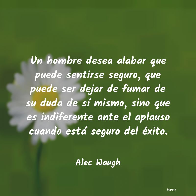 frases de Alec Waugh