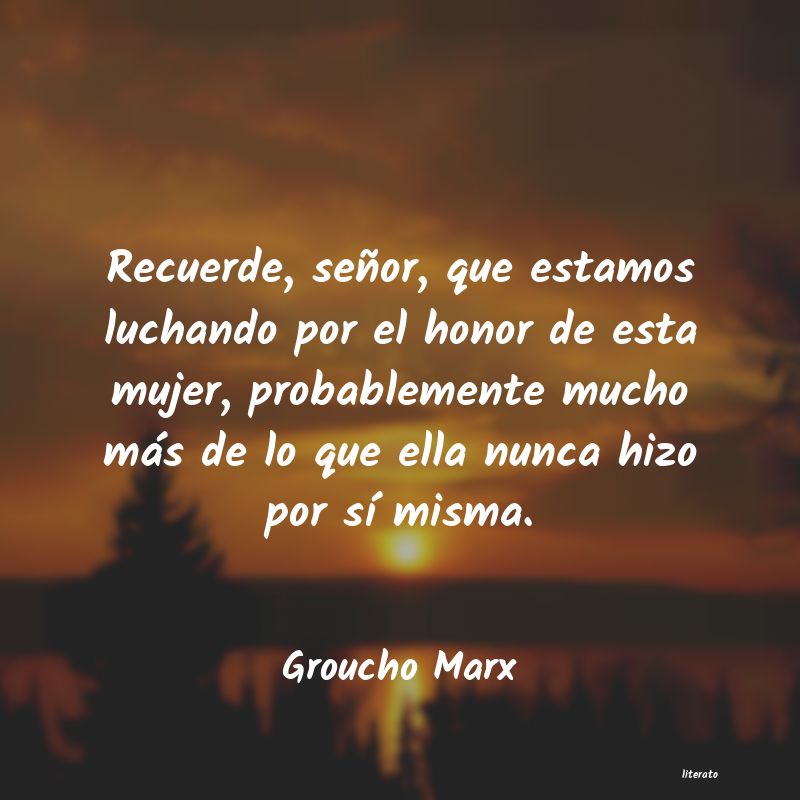 Frases de Groucho Marx